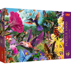 TREFL Premium Plus Puzzle Hummingbird Garden, 1000 pcs
