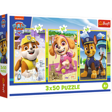 TREFL PAW PATROL puzzle set Our dogs, 3x50 pcs