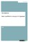 Marx' and Weber's Concept of 'Capitalism'