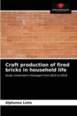 Craft production of fired bricks in household life