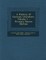 A History of German Literature, Volume 1 - Primary Source Edition