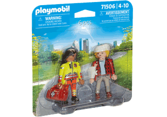 PLAYMOBIL DUOPACKS Paramedic with Patient 71506 PLAYMOBIL DUOPACKS Paramedic with Patient 71506