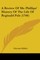 A Review Of Mr. Phillips' History Of The Life Of Reginald Pole (1766)