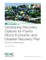 Developing Recovery Options for Puerto Rico's Economic and Disaster Recovery Plan