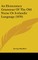 An Elementary Grammar of the Old Norse or Icelandic Language (1870)