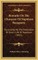 Remarks On The Character Of Napoleon Bonaparte
