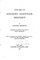 Outlines of ancient Egyptian history