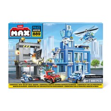 MAX CITY Bricks Police Station, 889pcs MAX CITY Bricks Police Station, 889pcs