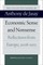 Economic Sense and Nonsense