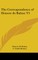 The Correspondence of Honore de Balzac V1