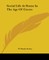 Social Life at Rome in the Age of Cicero