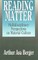 Reading Matter