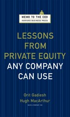 Lessons from Private Equity