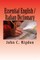 Essential English / Italian Dictionary