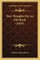 New Thoughts On An Old Book (1920)