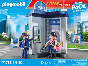 PLAYMOBIL Starter Pack Police Room