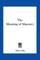 The Meaning of Masonry