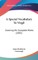 A Special Vocabulary to Virgil