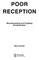 Poor Reception
