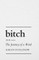 Stollznow, K: Bitch