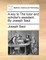 A Key to the Tutor and Scholar's Assistant. by Joseph Saul.