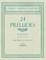 24 Preludes - In All Keys - Book 1 of 2 - Pieces 1-16 - Sheet Music Set for Piano - Op. 163