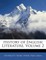 History of English Literature, Volume 2