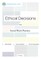 Ethical Decisions for Social Work Practice: Brooks/Cole Empowerment Series