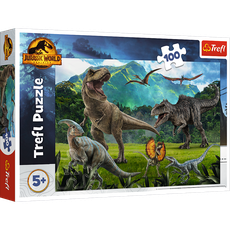 TREFL JURASSIC WORD puzzle 100 pcs