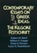 Contemporary Essays on Greek Ideas