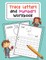 Trace Letters and Numbers Workbook