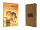 Bible Origins (New Testament + Graphic Novel Origin Stories), Deluxe Edition, Leathersoft, Tan