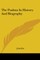 The Psalms In History And Biography