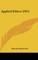 Applied Ethics (1911)