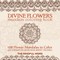Divine Flowers Mandala Coloring Book
