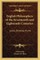 English Philosophers of the Seventeenth and Eighteenth Centuries