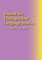 Journal for Distinguished Language Studies, Vol. 7, 2011-2020