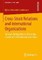 Cross-Strait Relations and International Organizations