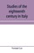 Studies of the eighteenth century in Italy