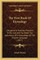The First Book Of Etymology