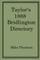 Taylor's 1888 Bridlington Directory