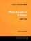 Johann Sebastian Bach - Flute Sonata in E Major - Bwv 1035 - A Score for the Flute