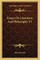 Essays on Literature and Philosophy V1