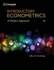 Introductory Econometrics Introductory Econometrics