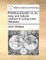 Primitive Physick