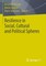 Resilience in Social, Cultural and Political Spheres