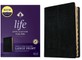 NKJV Life Application Study Bible, Third Edition, Large Print (Red Letter, Bonded Leather, Black, Indexed)