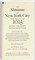An Almanac of New York City for the Year 2025