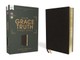 Nasb, the Grace and Truth Study Bible, European Bonded Leather, Black, Red Letter, 1995 Text, Comfort Print