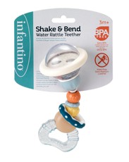 INFANTINO Shake & Bend Water Rattle Teether